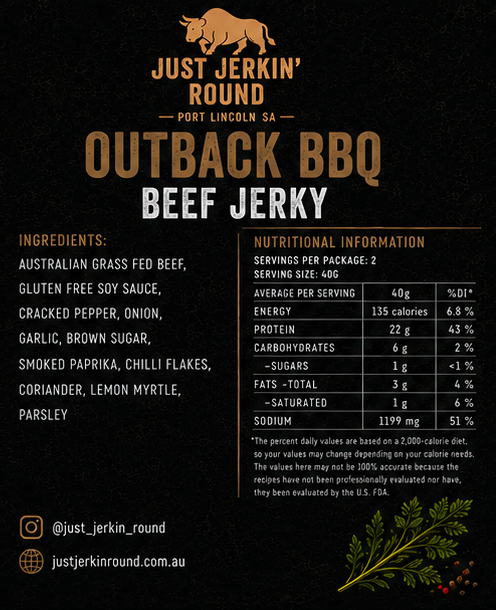 Outback BBQ Beef Jerky