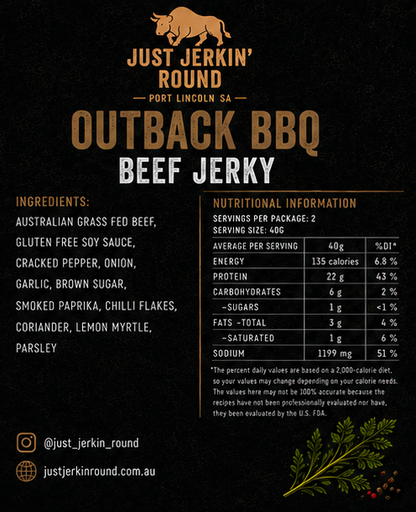 Outback BBQ Beef Jerky