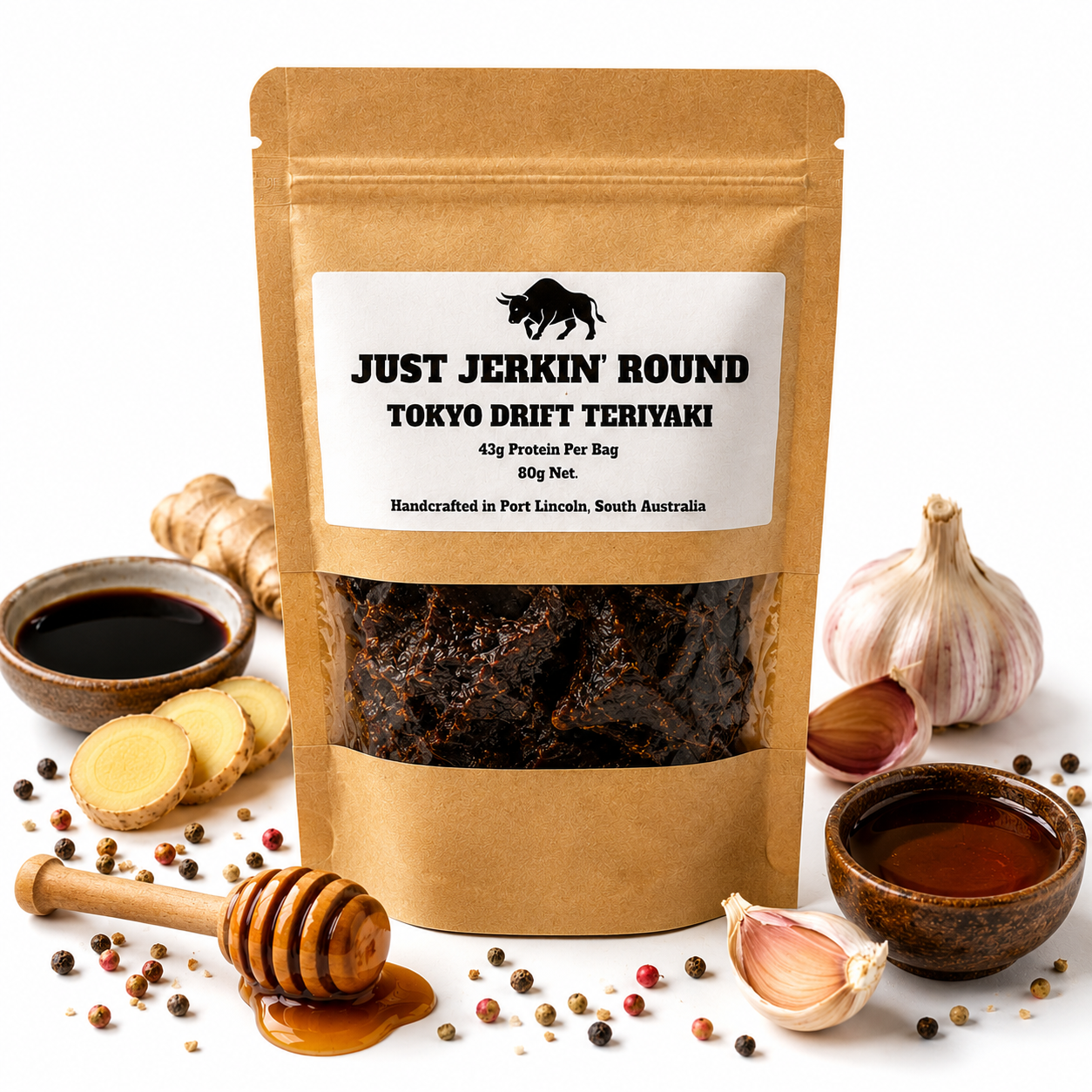 Tokyo Drift Teriyaki Beef Jerky